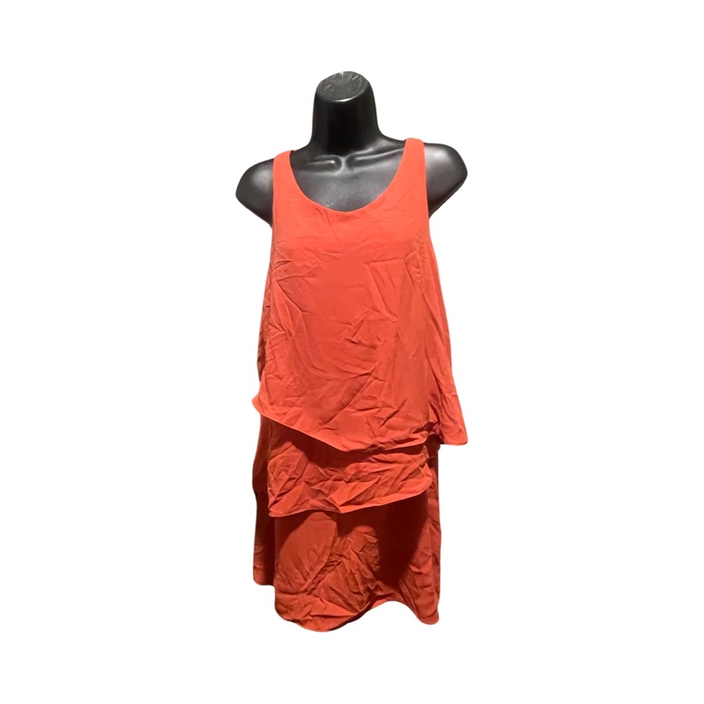 Chelsea28 Sheath Orange Dress Women Size X-Small